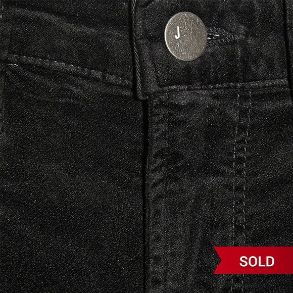 J Brand 815 Mid-Rise Velvet Skinny Jeans - Picture 6 of 8
